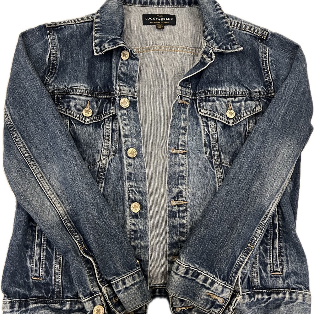 Lucky Brand Classic Blue Denim Jacket